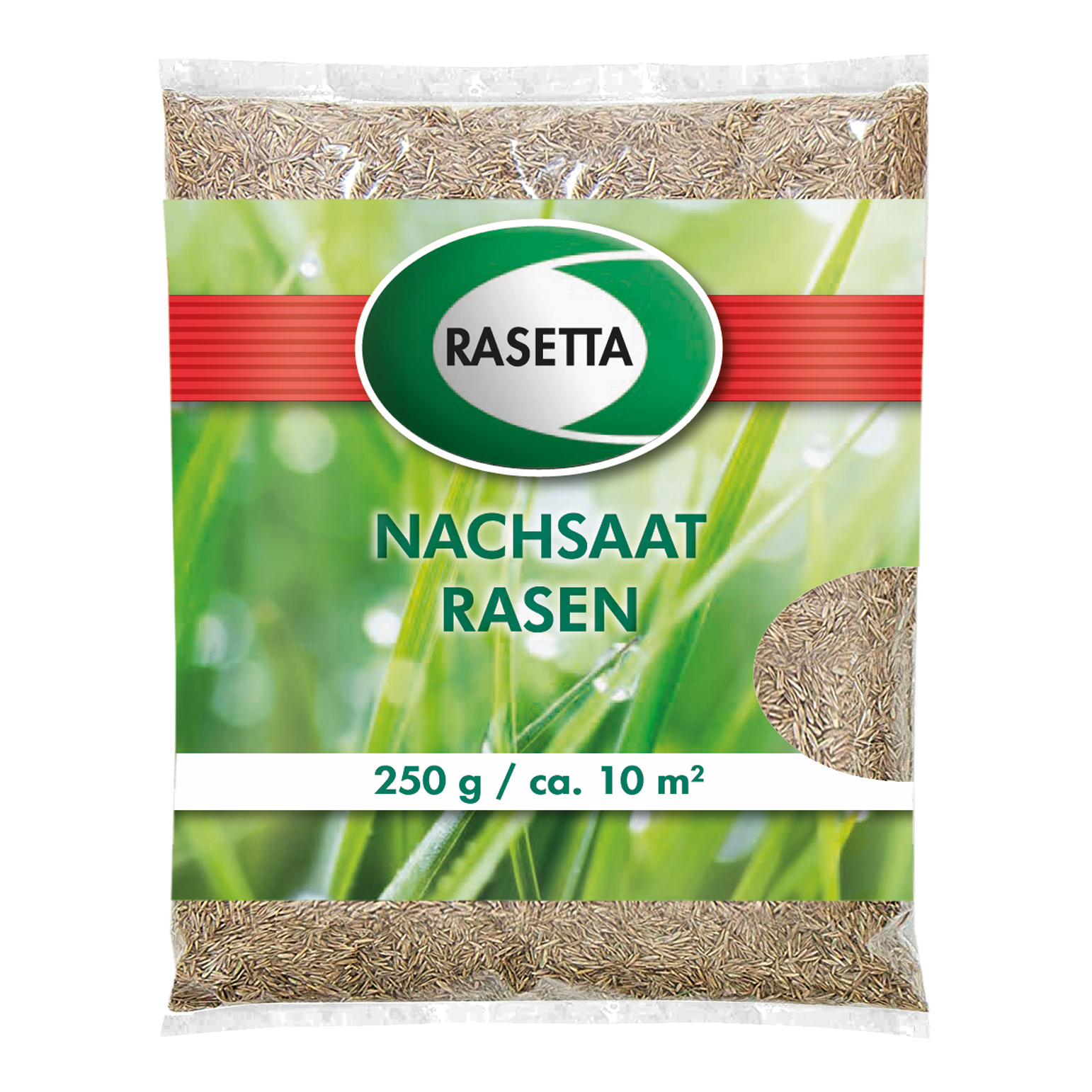 2 x 40L Plantaflor Rasenerde plus 250g Rasetta Rasensamen Nachsaat