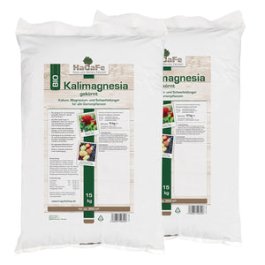 HaGaFe Bio Patentkali, Kalimagnesia, Kali - Dünger, Herbstrasendünger, Gemüsedünger, gekörnt