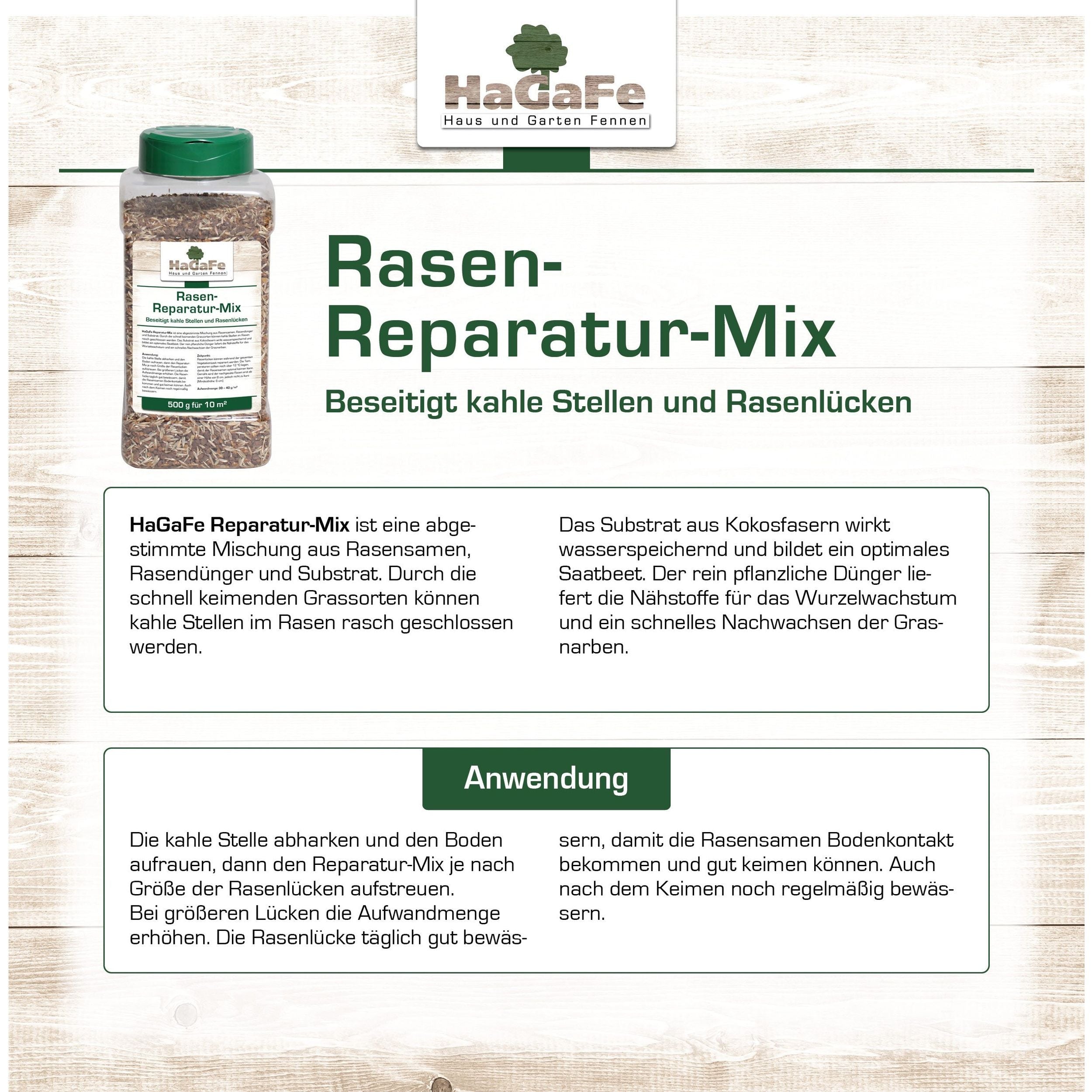 HaGaFe Rasen - Reparatur - Mix